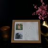 Pootafdruk & Fotolijst Herinneringsset